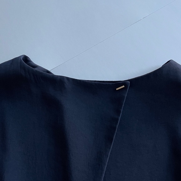 Mango Navy Dress Size 10 - Picture 8 of 16